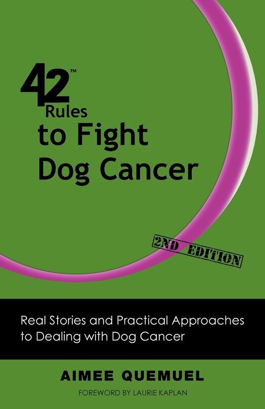 Couverture_42 Rules To Fight Dog Cancer (2nd Edition)