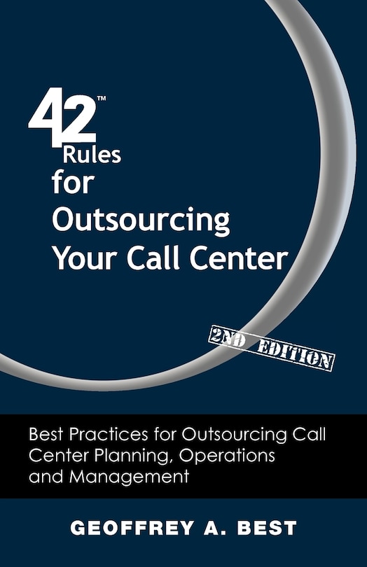 Front cover_42 Rules For Outsourcing Your Call Center (2nd Edition)