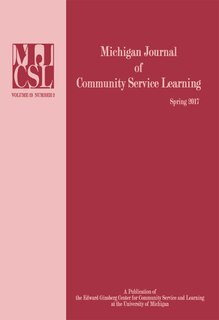 Couverture_Michigan Journal Of Community Service Learning