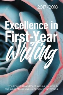 Couverture_Excellence In First-year Writing 2017/2018