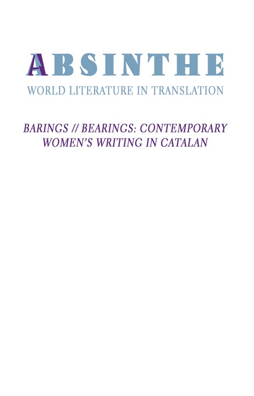 Front cover_Absinthe: World Literature in Translation