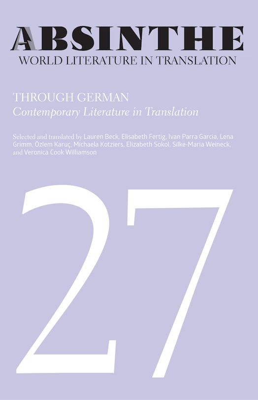 Front cover_Absinthe: World Literature In Translation