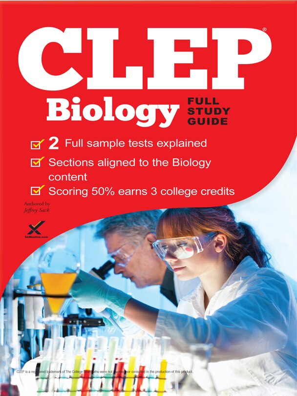 Front cover_CLEP Biology 2017