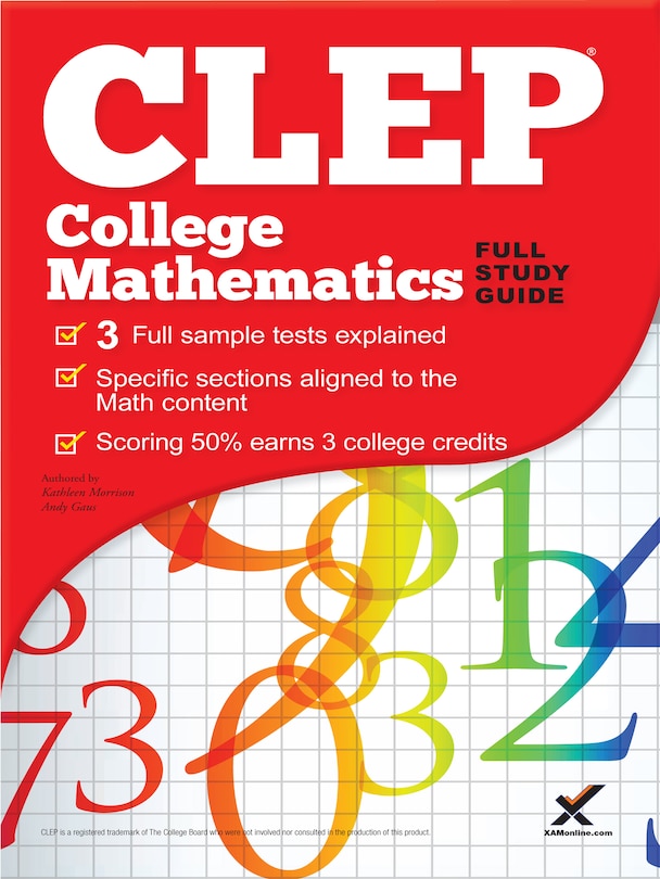 Couverture_CLEP College Mathematics 2017
