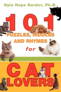 Front cover_101 Puzzles, Riddles and Rhymes for Cat Lovers