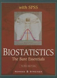 Front cover_Biostatistics: The Bare Essentials, 3e with SPSS