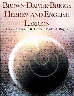 Front cover_Brown-driver-briggs Hebrew And English Lexicon