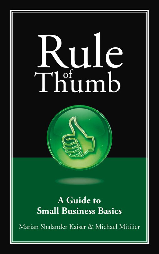Couverture_Rule of Thumb: A Guide to Small Business Basics