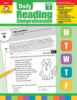 Front cover_Daily Reading Comprehension, Grade 1 Te