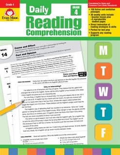 Front cover_Daily Reading Comprehension, Grade 4 Te