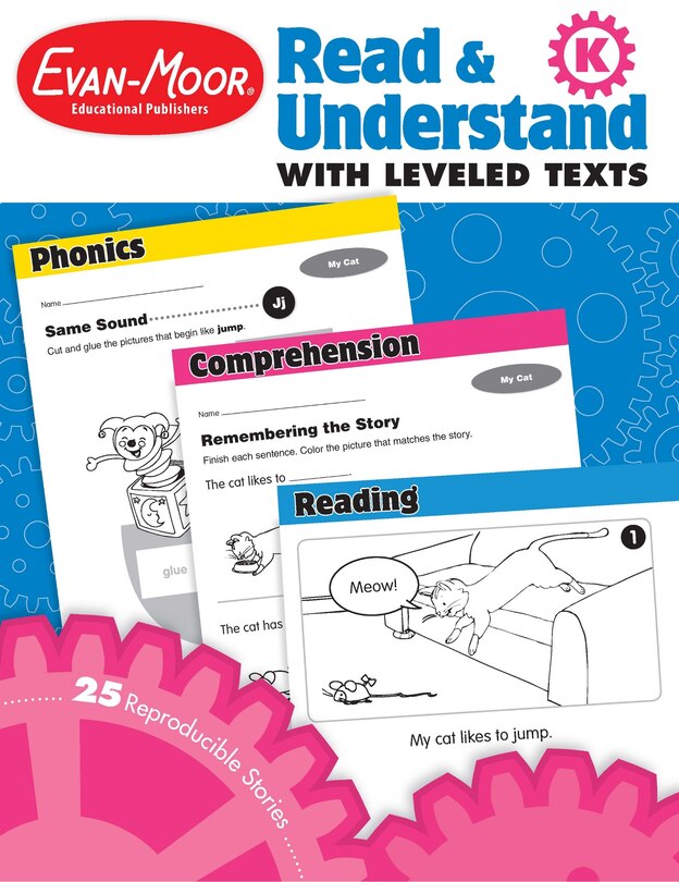 Front cover_Read and Understand with Leveled Texts, Kindergarten Teacher Resource