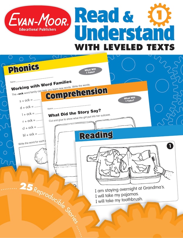 Couverture_Read and Understand with Leveled Texts, Grade 1 Teacher Resource