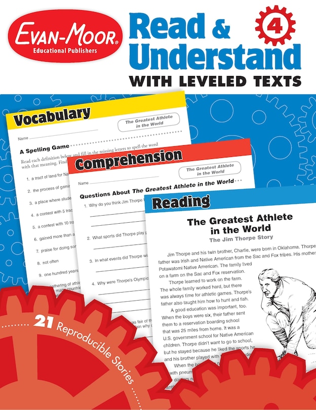 Front cover_Read and Understand with Leveled Texts, Grade 4 Teacher Resource