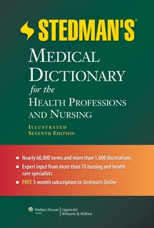 Front cover_Stedman's Medical Dictionary for the Health Professions and Nursing