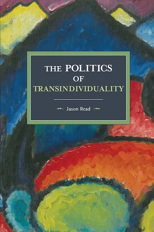 Couverture_Politics Of Transindividuality
