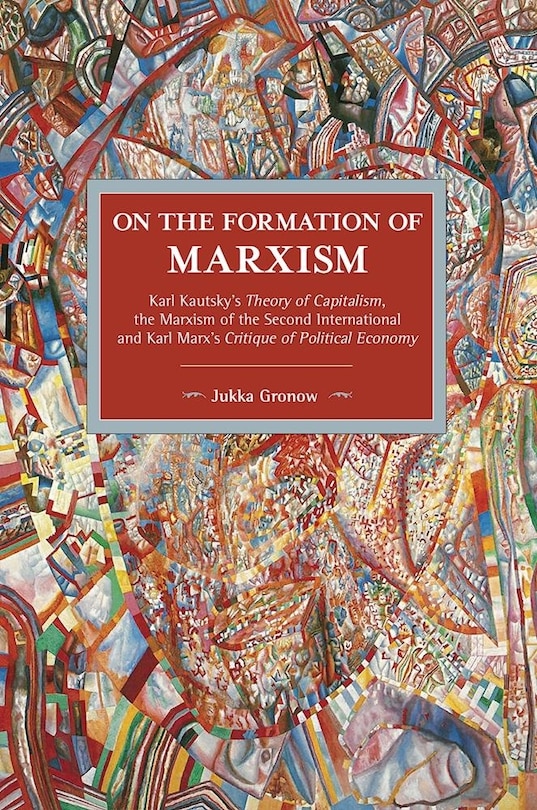 Couverture_On The Formation Of Marxism