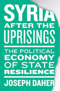 Front cover_Syria After The Uprisings