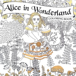 ALICE IN WONDERLAND COLOURING BK