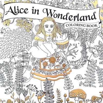 ALICE IN WONDERLAND COLOURING BK