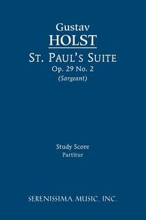 Front cover_St. Paul's Suite, Op.29 No.2