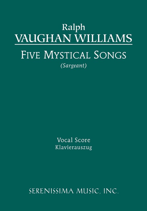 Front cover_Five Mystical Songs