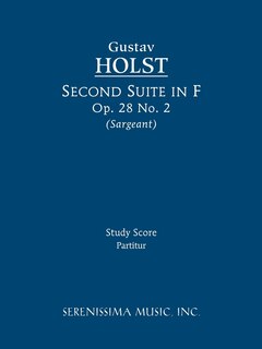 Couverture_Second Suite in F, Op.28 No.2