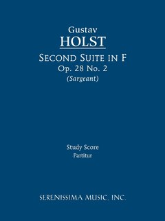 Second Suite in F, Op.28 No.2: Study score