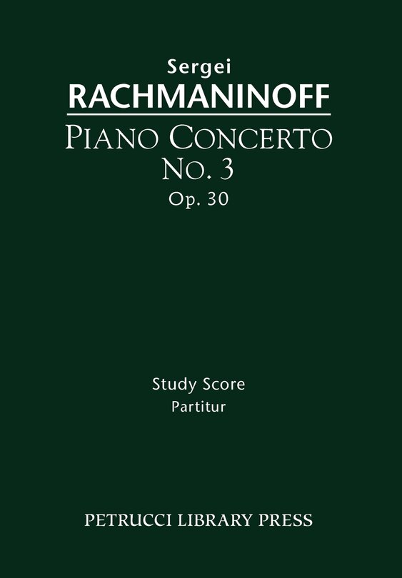 Front cover_Piano Concerto No.3, Op.30