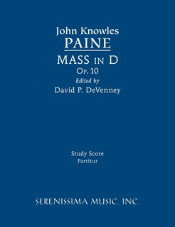 Front cover_Mass in D, Op.10