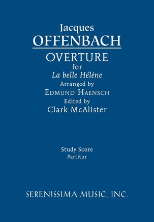 La belle Hélène Overture: Study score