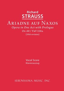 Front cover_Ariadne auf Naxos, Op.60
