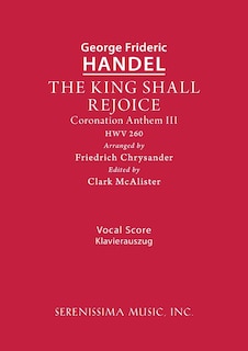 Front cover_The King Shall Rejoice, HWV 260