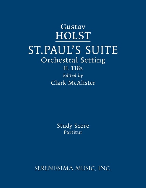 Front cover_St. Paul's Suite, H.118b