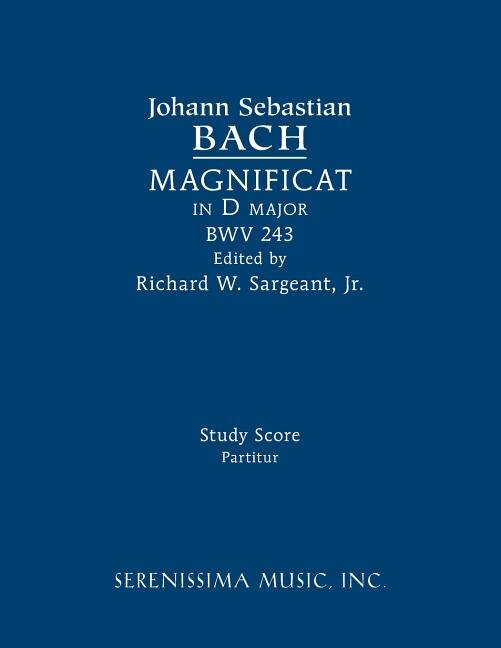 Front cover_Magnificat in D major, BWV 243