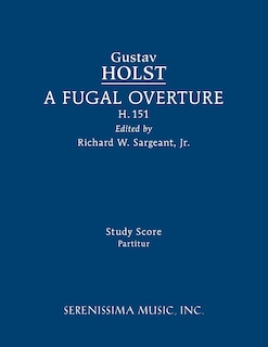 A Fugal Overture, H.151: Study score