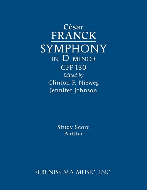 Front cover_Symphony in D minor, CFF 130