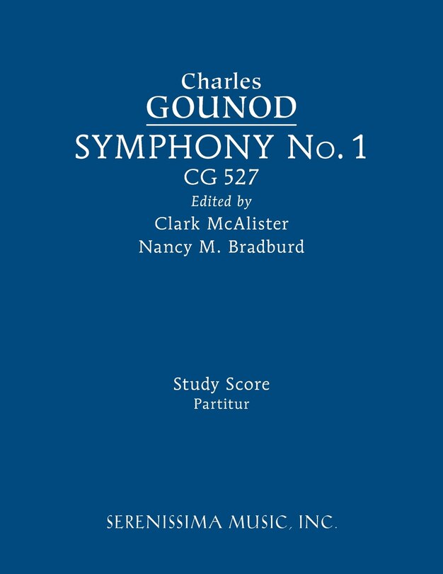 Symphony No.1, CG 527: Study score