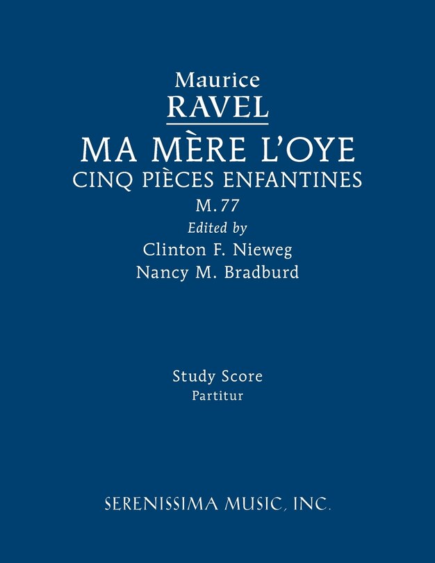 Front cover_Ma mère l'oye, M.77