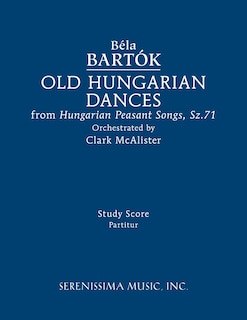 Front cover_Old Hungarian Dances