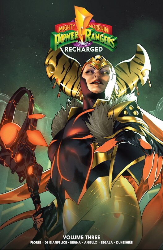 Front cover_Mighty Morphin Power Rangers: Recharged Vol. 3