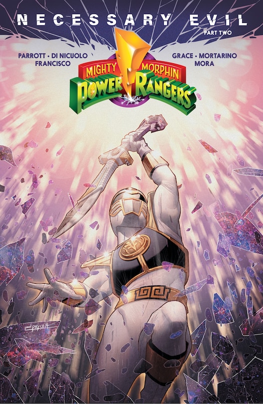 Front cover_Mighty Morphin Power Rangers: Necessary Evil II