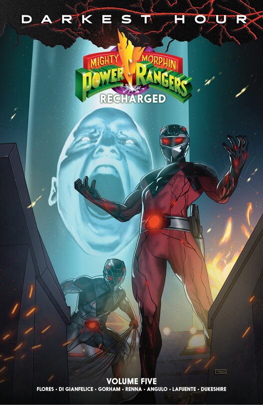 Front cover_Mighty Morphin Power Rangers: Recharged Vol. 5