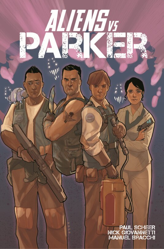 Couverture_Aliens Vs Parker