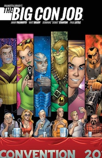 Front cover_Palmiotti and Brady's The Big Con Job