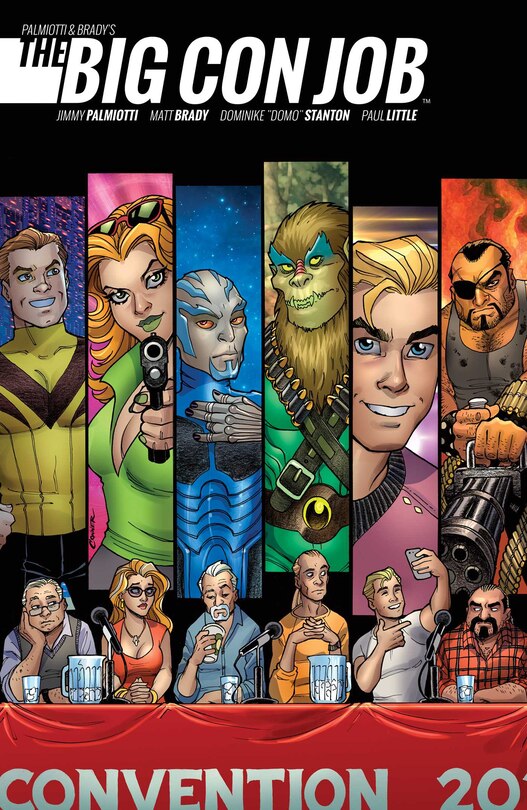 Front cover_Palmiotti and Brady's The Big Con Job