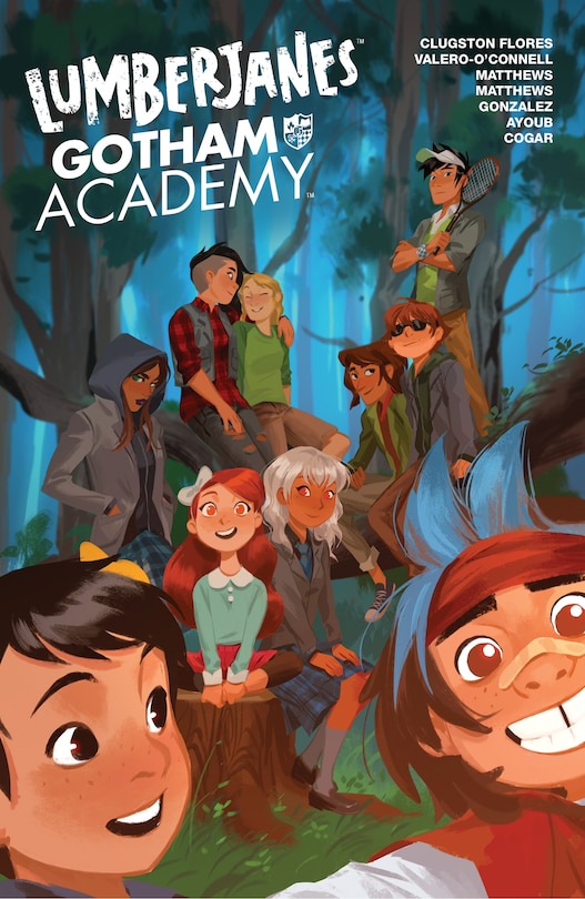 Front cover_Lumberjanes/Gotham Academy