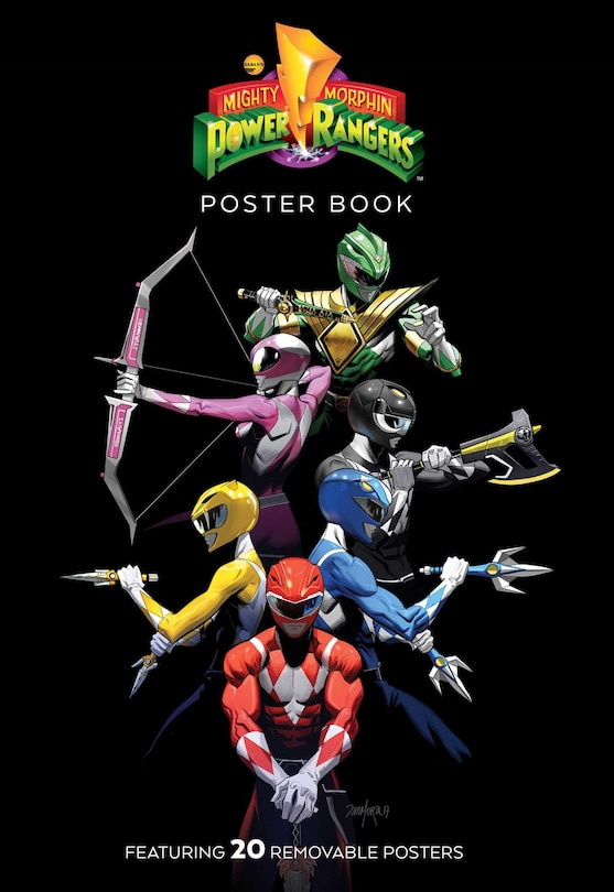 Front cover_Mighty Morphin Power Rangers Poster Book