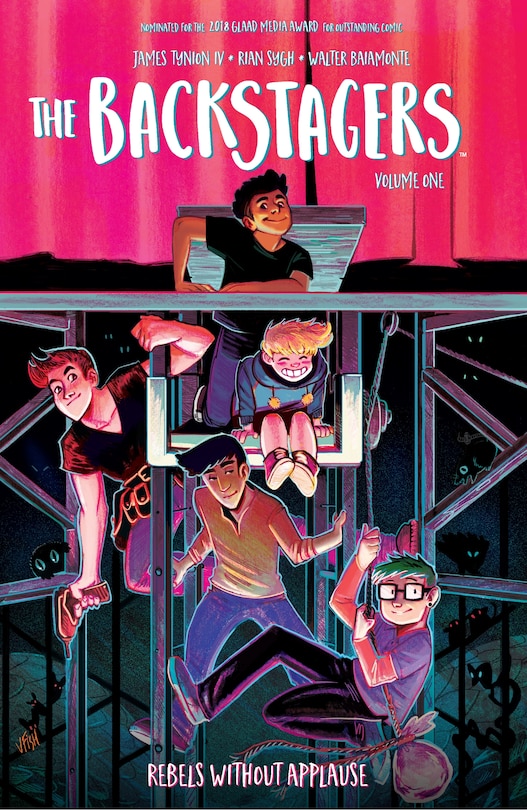 Front cover_The Backstagers Vol. 1