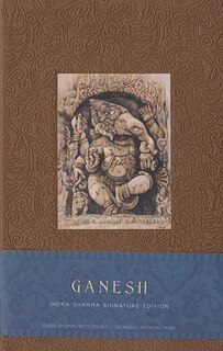 Front cover_Ganesh Hardcover Blank Journal