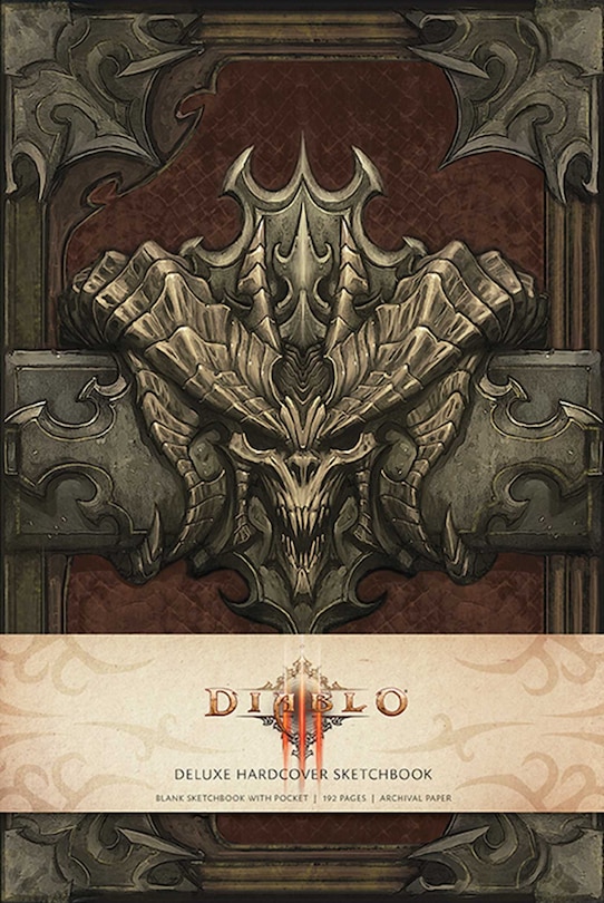 Front cover_Diablo III: Hardcover Blank Sketchbook